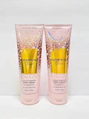 Bath & Body Works Champagne Toast Body Cream - Pack of 2